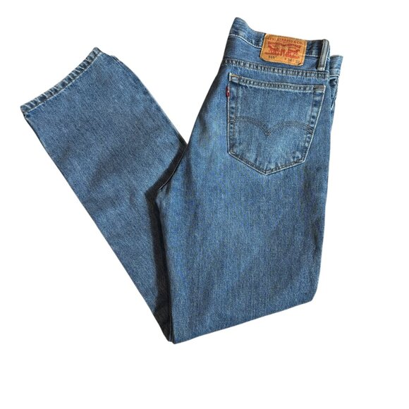 Levi's 516 Women's Classic Blue Straight Leg Jeans W34 L32 - Picture 2 of 6